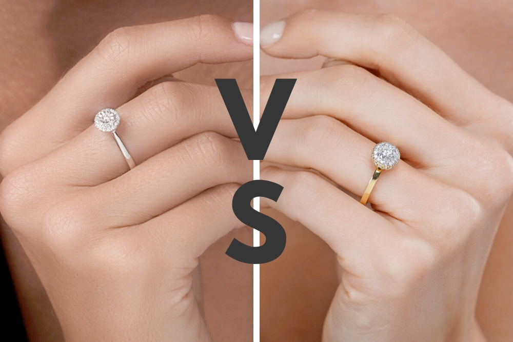 Yellow Gold Vs. White Gold The Diamond Store Magazine