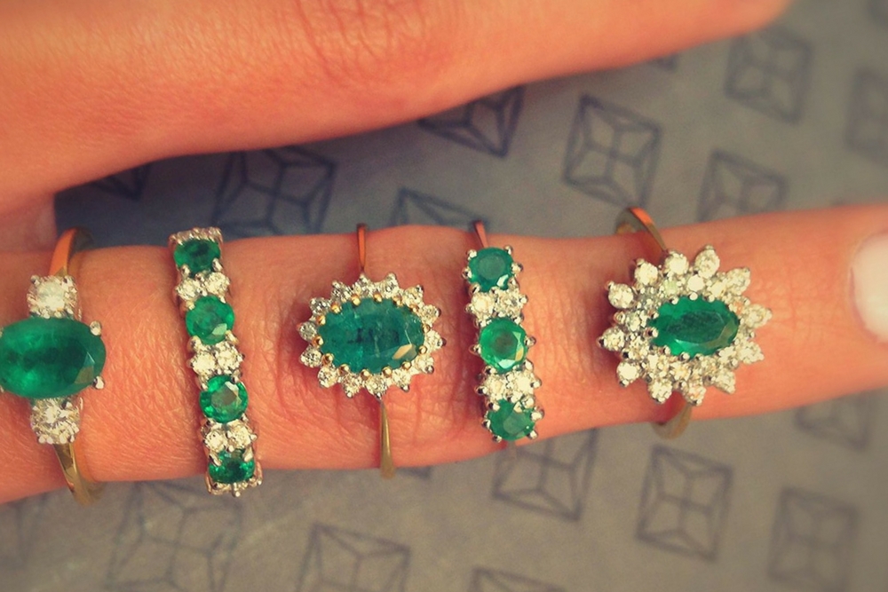 david's bridal emerald