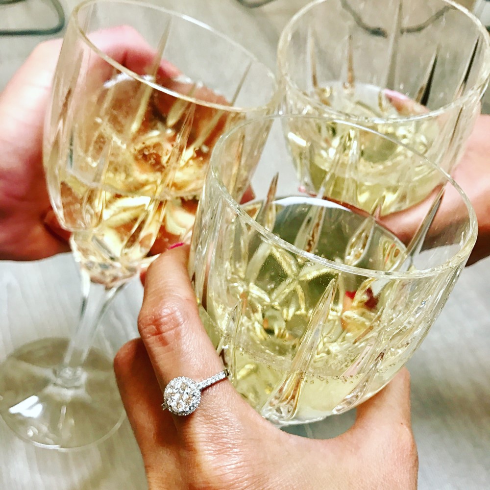 Your Glassware and Drink Just Got Engaged: Diamond Drinking